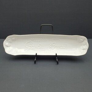 Casa-Nova Garlic Bread Tray Casa Nova Appetizer Plate Cheese Cracker Oblong Tray